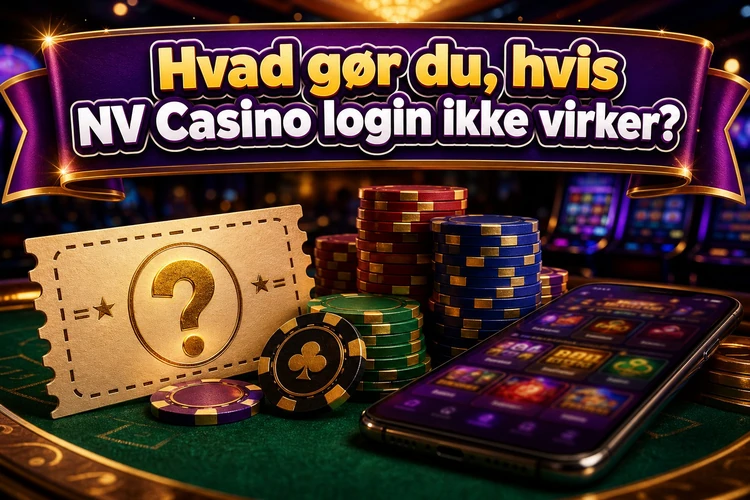 Hvad gør du, hvis NV Casino login ikke virker?