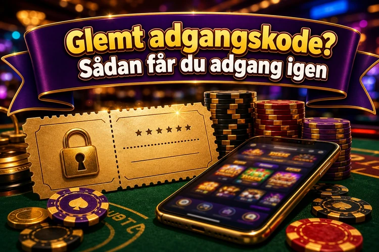Glemt adgangskode? Sådan får du adgang igen