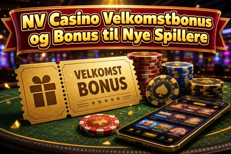 NV Casino Velkomstbonus og Bonus til Nye Spillere