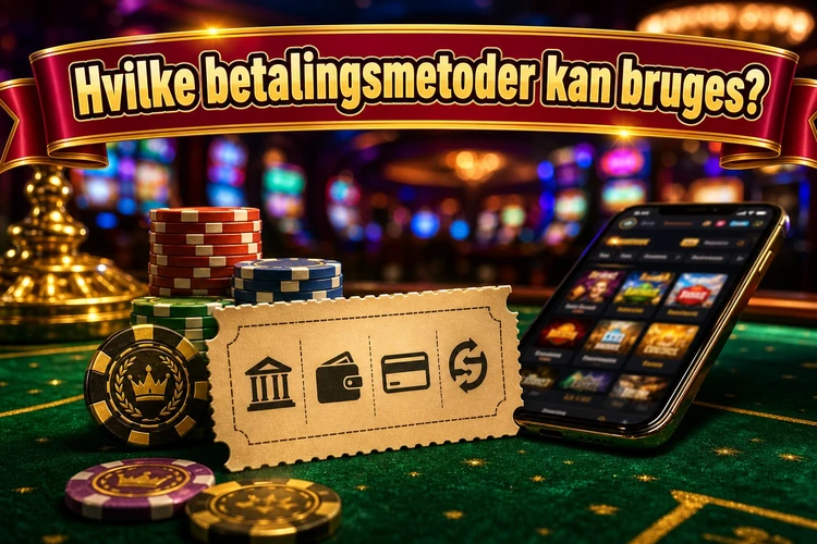 Hvilke betalingsmetoder kan bruges?